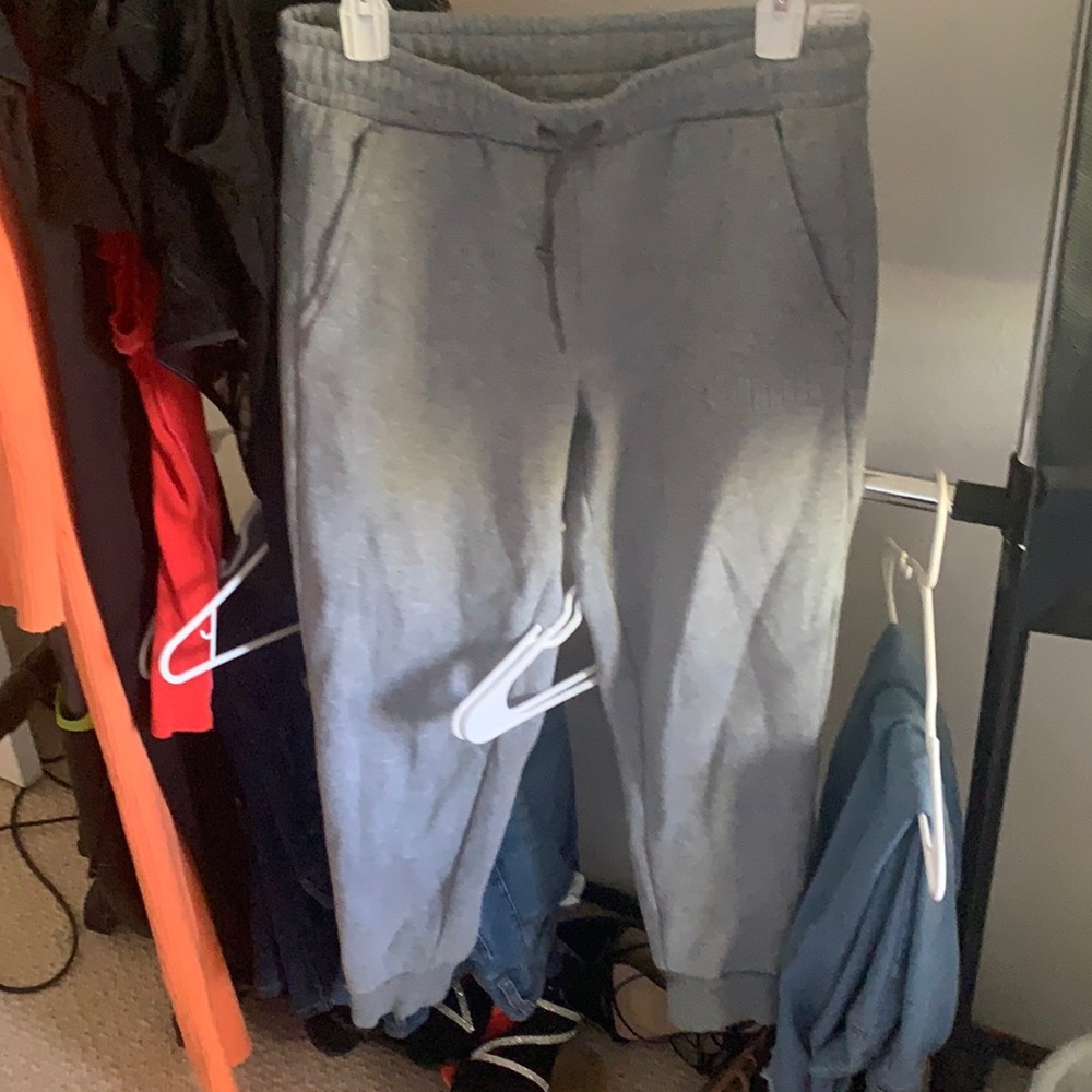 Grey puma sweats